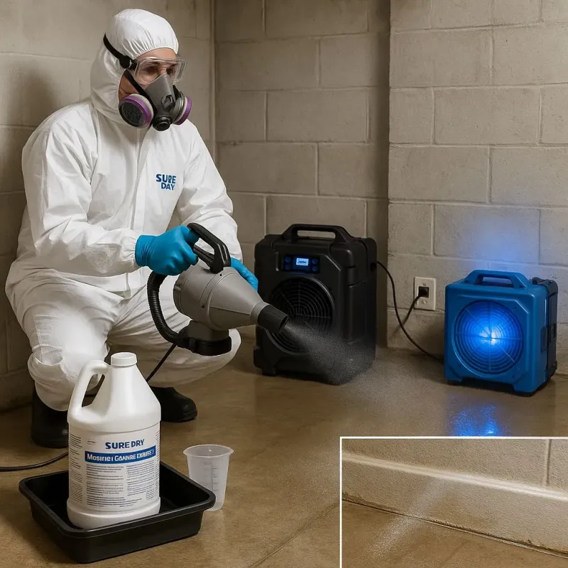 Sanitization and Odor Removal process in Morristown, NJ