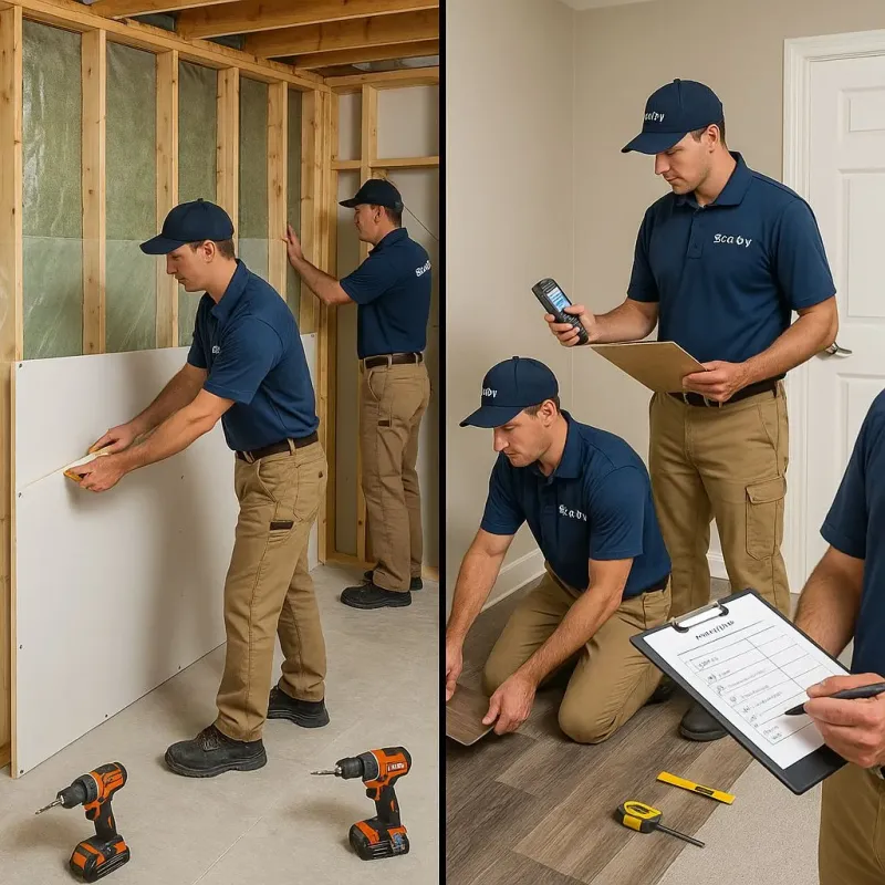 Repairs and Reconstruction process in Morristown, NJ